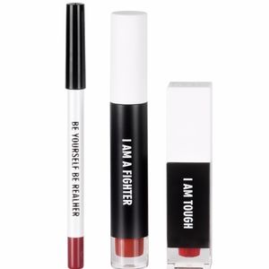 REALHER deep red lip kit- brand new!